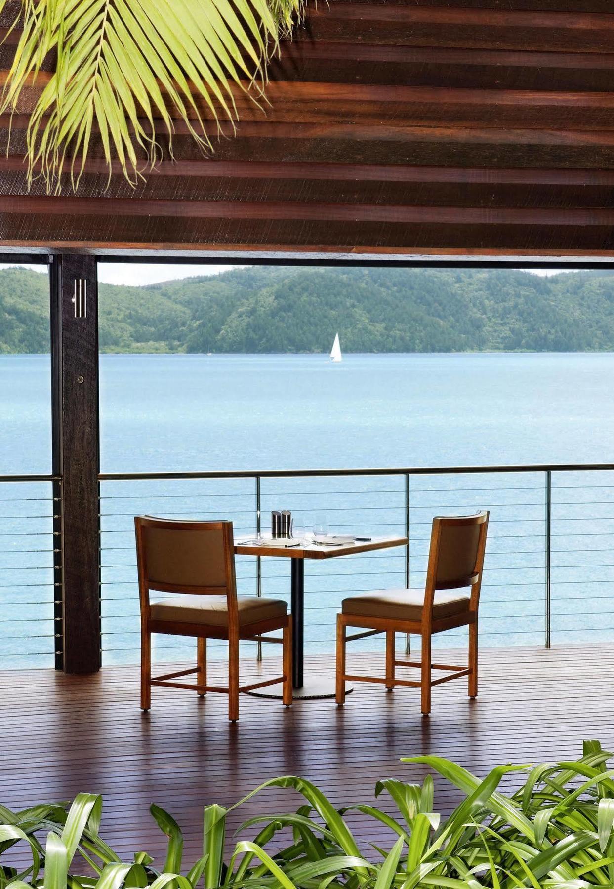 Hotel Qualia à Île Hamilton Restaurant photo